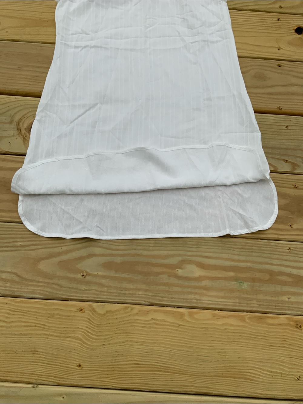 NWT Cupshe White Sleeveless Swim Cover Up With Split V Neck Size Small - Picture 10 of 11